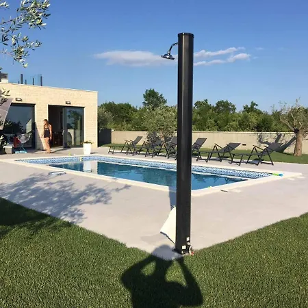 Emma Istria In Istria With Sea View, Pool Heating And Underfloor Heating Villa